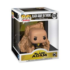 POP Deluxe - Black Adam on Throne