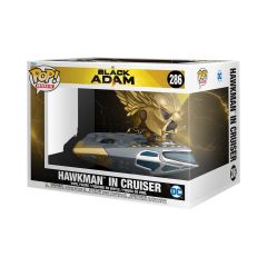 POP Ride Super Deluxe - Black Adam - Hawkman in Cruiser